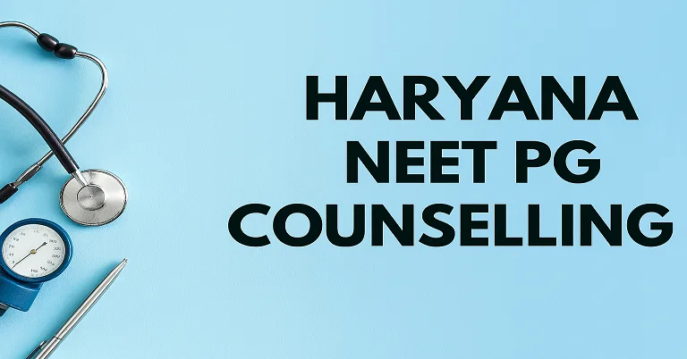Haryana NEET PG Counselling