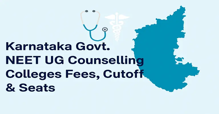 Karnataka Govt. NEET UG Counselling
