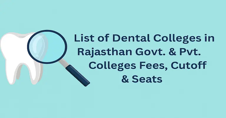 List of Dental Colleges in Rajasthan