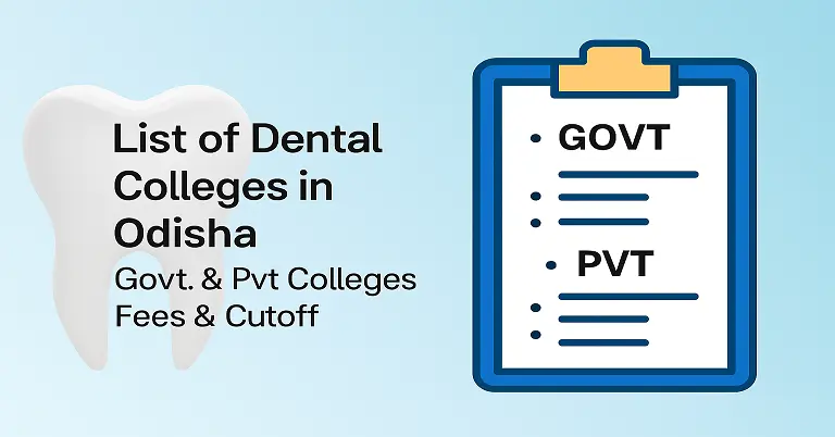 List of Dental Colleges in Odisha