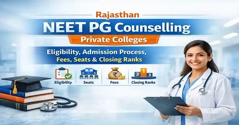 Rajasthan NEET PG Counselling Pvt. Colleges