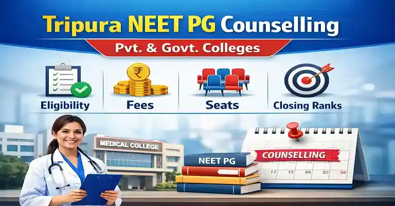 Tripura NEET PG Counselling Pvt. & Govt. Colleges