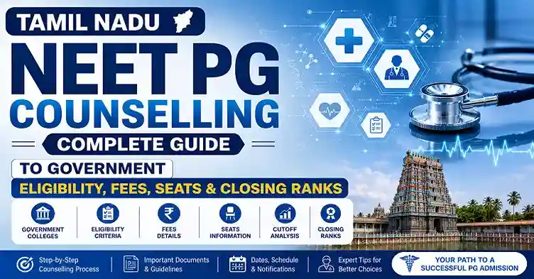Tamil Nadu NEET PG Counselling