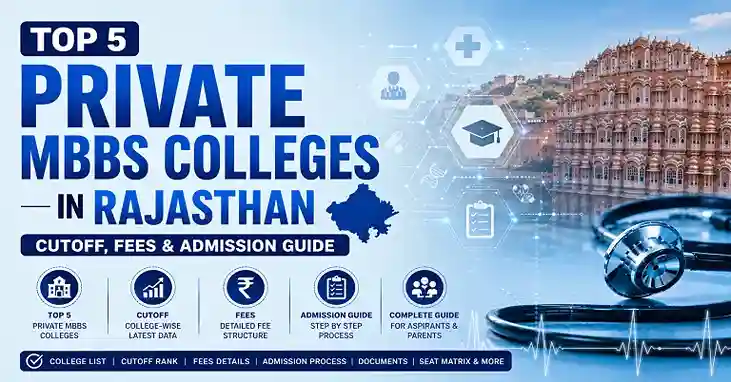 Top 5 Private MBBS Colleges in Rajasthan 2026 – Cutoff, Fees & Admission Guide
