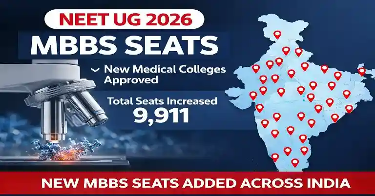 NEET UG 2026 New MBBS Seats Added